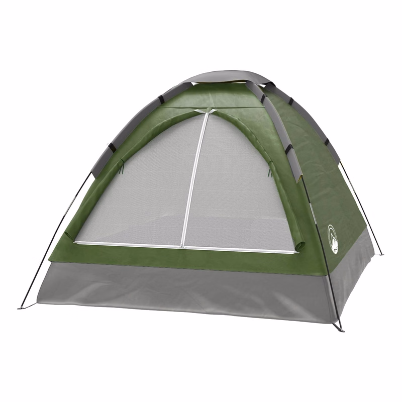 2 Person Camping Tent with Rain Fly