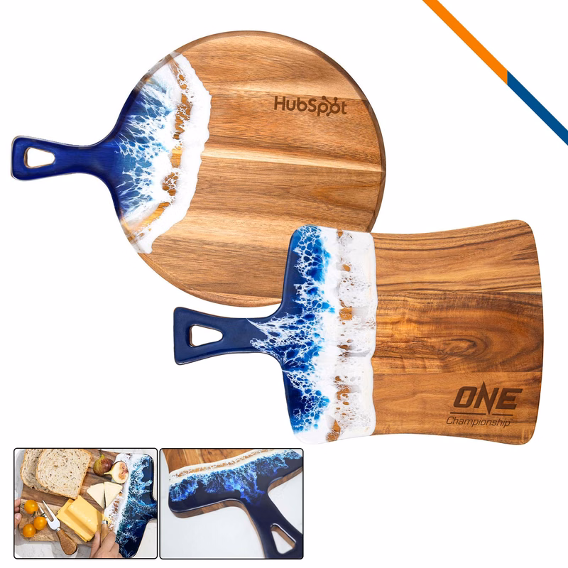 Voss Ocean Wood Resin Cutting Board