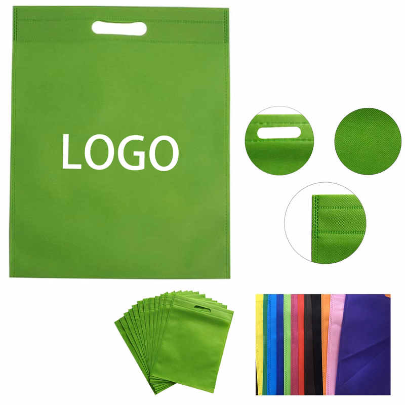 Large Freedom 80G Heat Seal Non-Woven Tote MOQ 300pcs