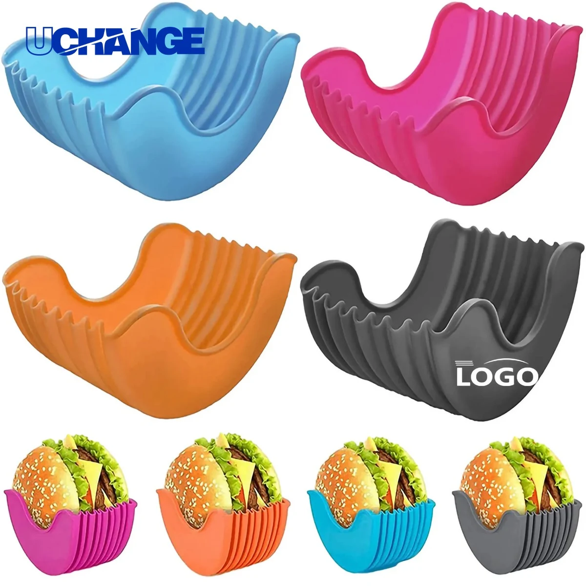 Silicone Burger Holder 1