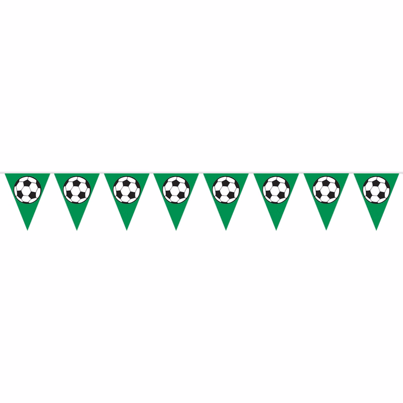 Soccer Ball Pennant Banner