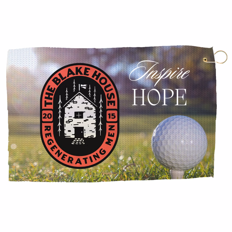 24" x 15" Full Bleed Microfiber Waffle Towel