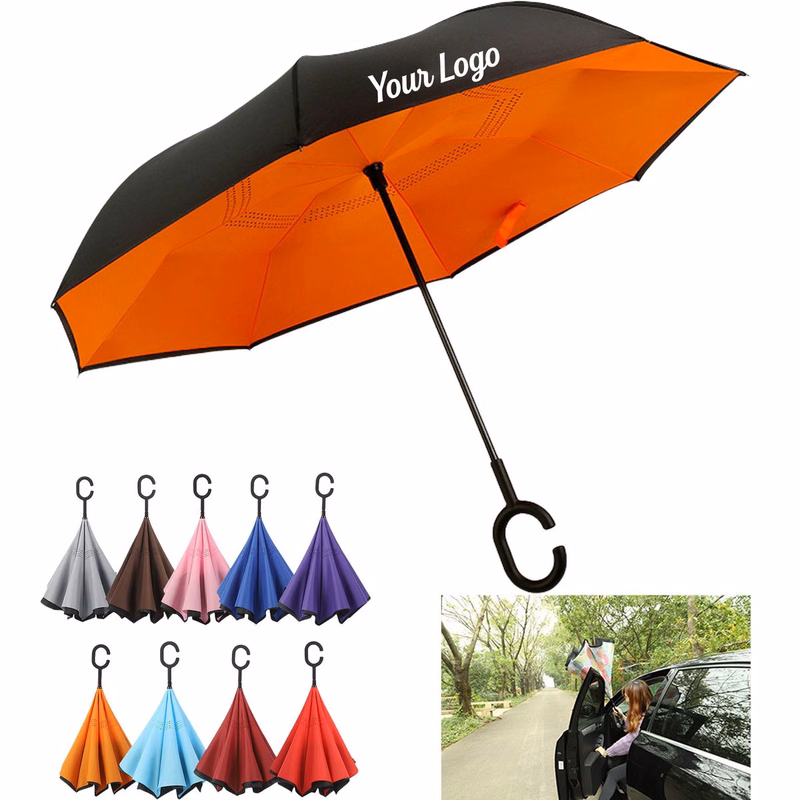 Reverse Folding C Handle Umbrella