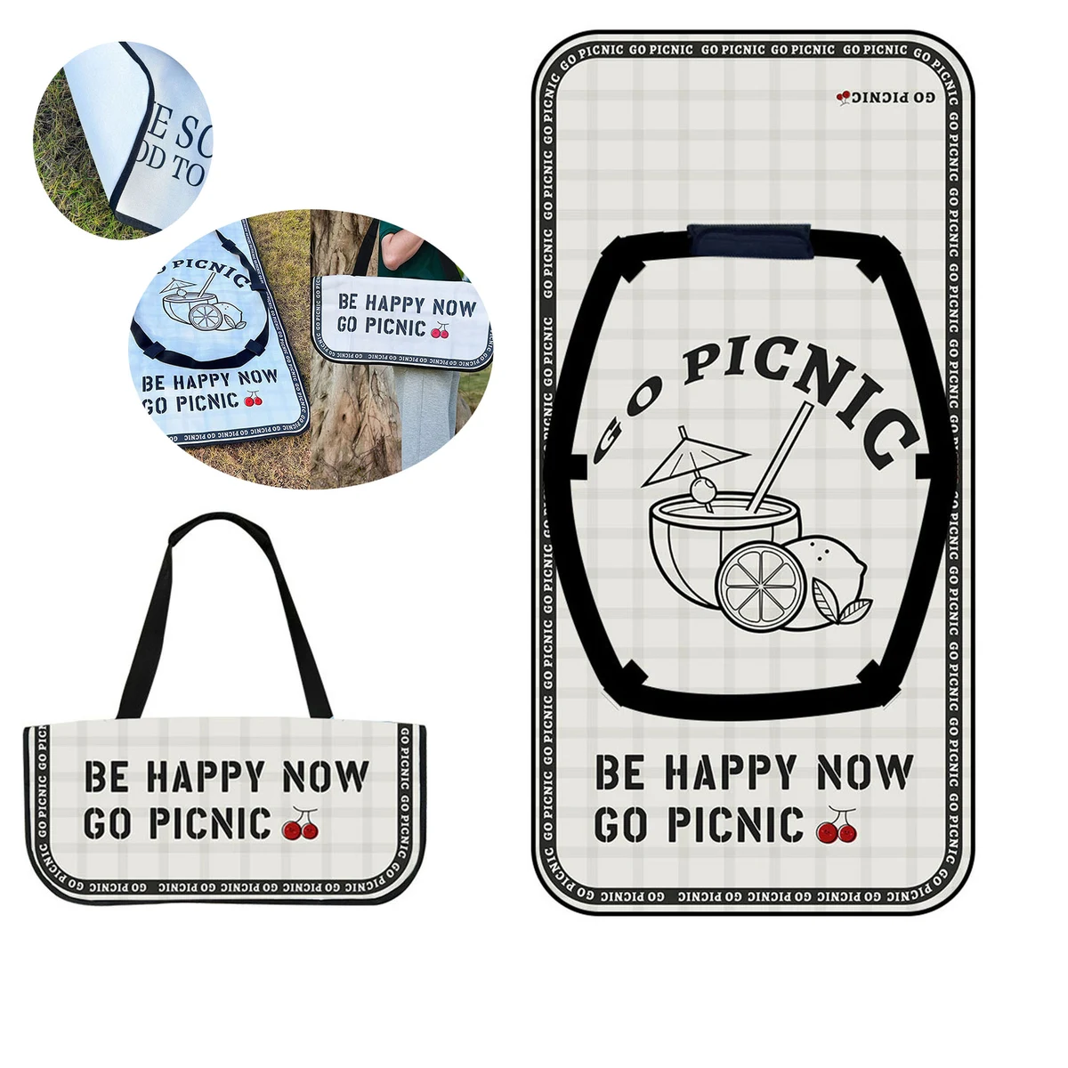 Foldable Strap Picnic Mat 1