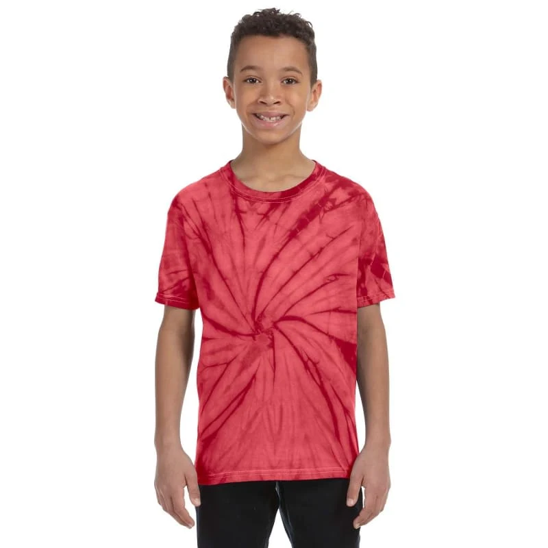 Tie-Dye Youth 5.4 Oz. 100% Cotton Spider T-Shirt 1