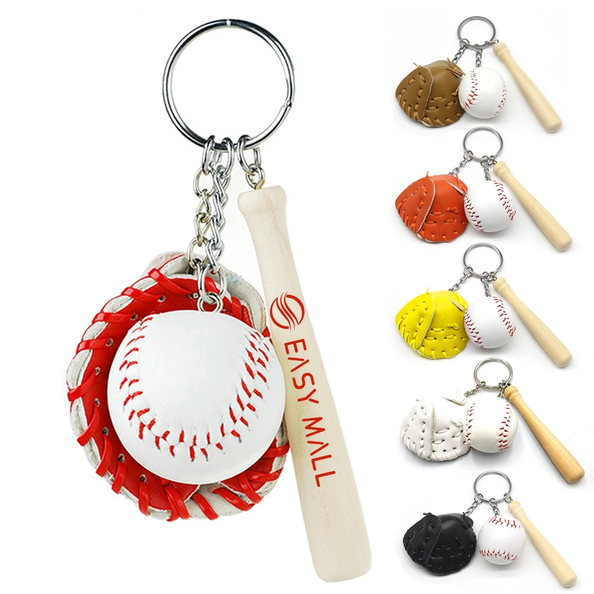 Mini Baseball Key Chain 1