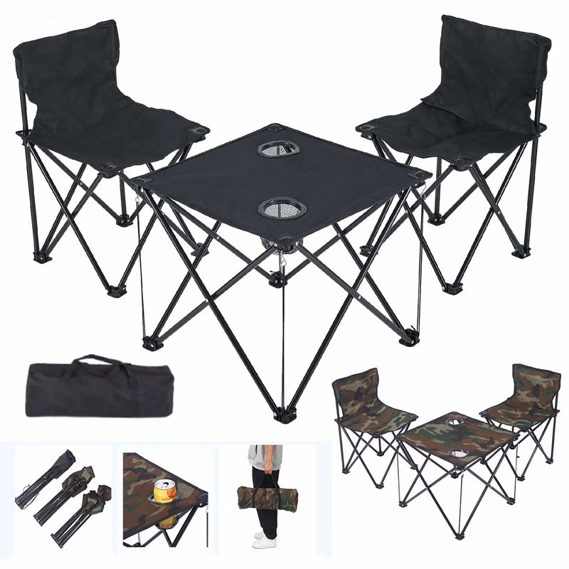 Camping Folding Table And Chair Set