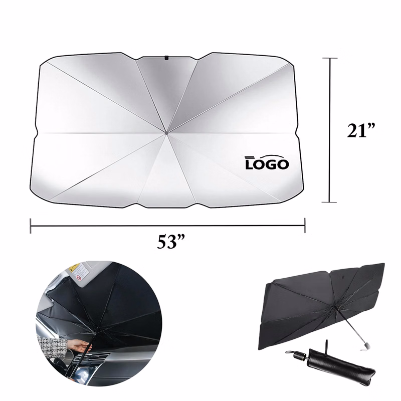 MOQ25 Car Sunshade Umbrella Retractable Windshield Cover