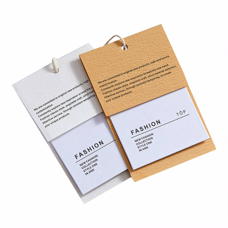 Custom Printed Clothing Hanging Tags