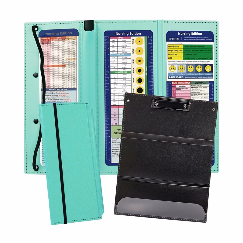 3 Layers Aluminum Nurse Foldable Clipboard