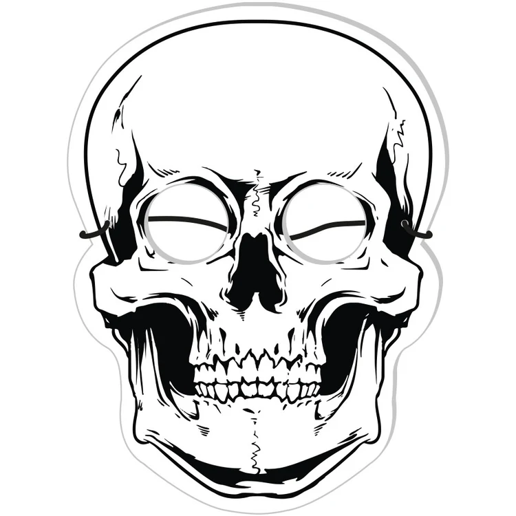Foam Skull Mask 1