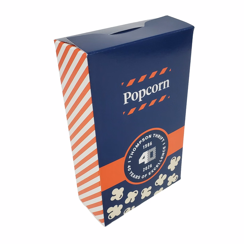 4 1/2" x 2" x 7" - Popcorn Box