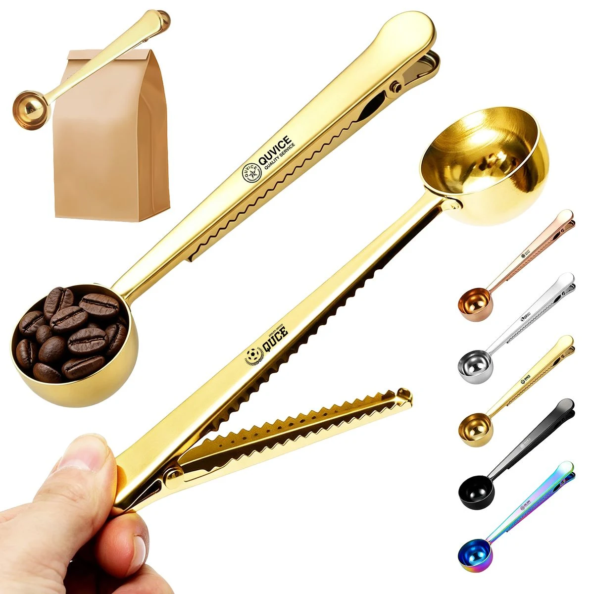 430 Stainless Steel 0.5 OZ Clipping Scoop 1
