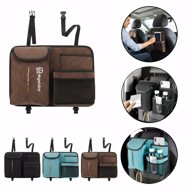 Car Backseat Organizer Storage Box for Front Seat Access