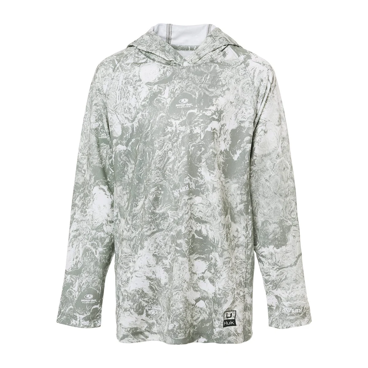 Youth Pursuit Mossy Oak Printed Hooded Long Sleeve T-Shirt - H712L003 1