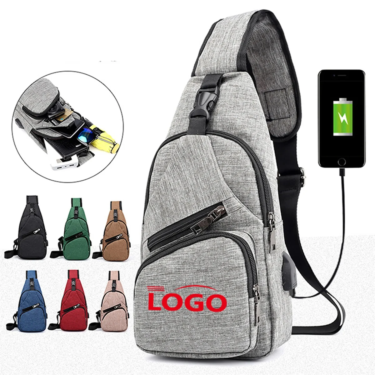 Sport Crossbody Sling Bag 1