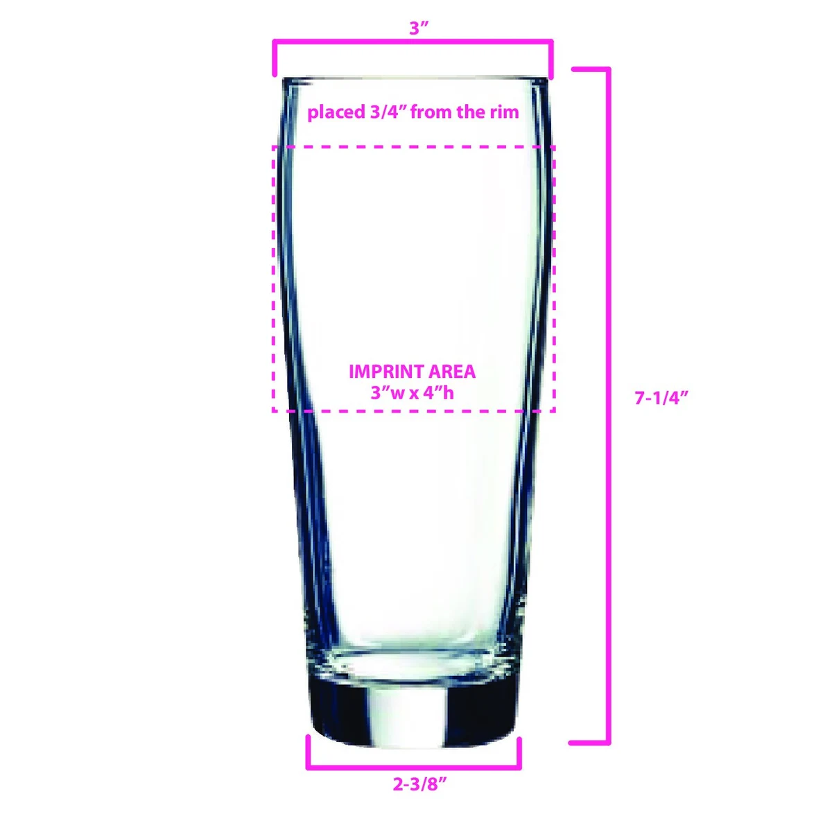 Arc 21.5 oz Willi Becher Beer 1
