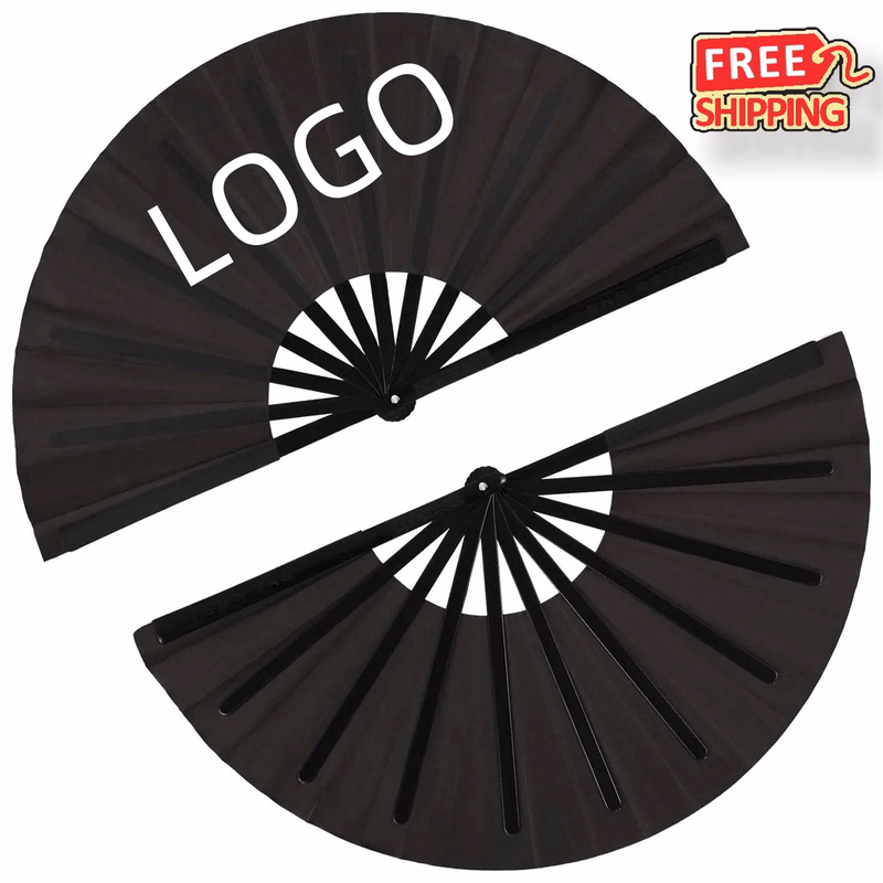 Low MOQ Custom Dance Fans - Portable Foldable Fan for Gyms