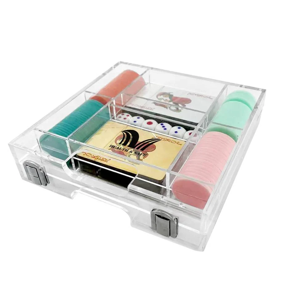 Acrylic Playing Card Box 1