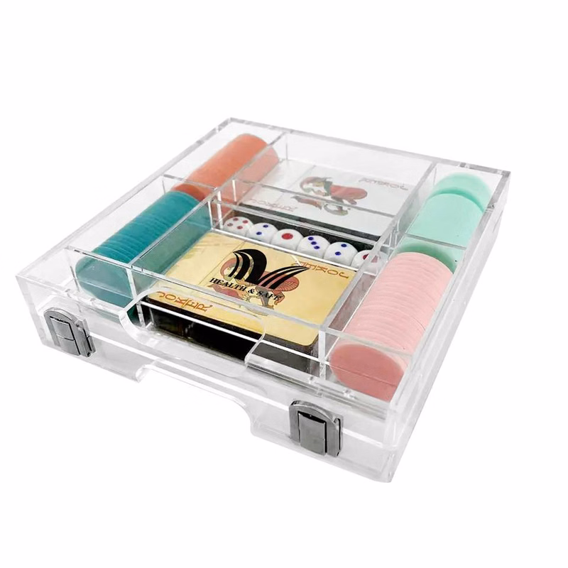 Acrylic Playing Card Box