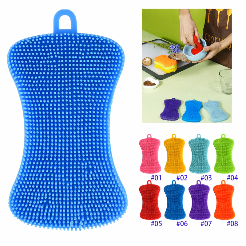 Silicone Sponge Dish Sponge