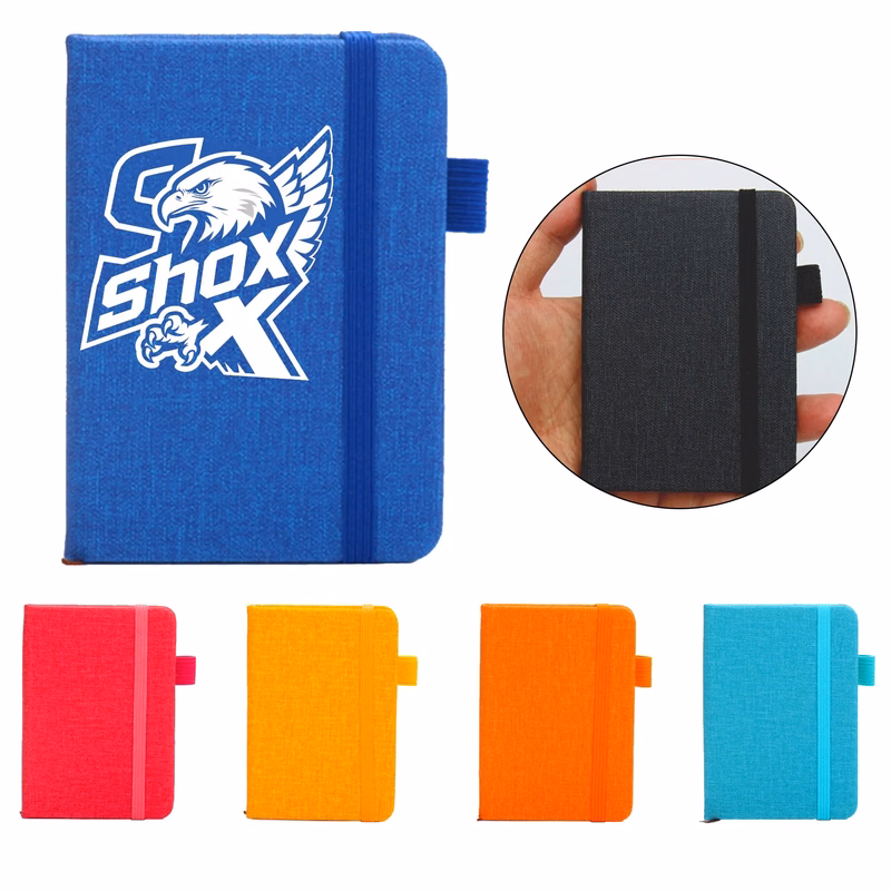 MOQ 100 A7 Notebook with Pen Loop