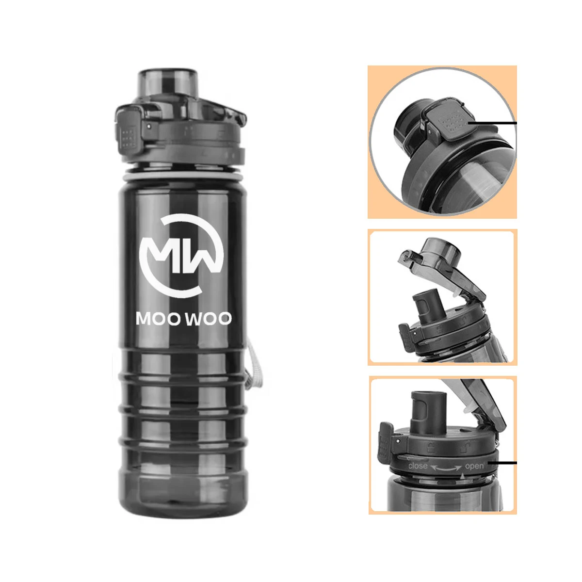 25OZ Handle Tritan Water Bottle With A Nozzle 1
