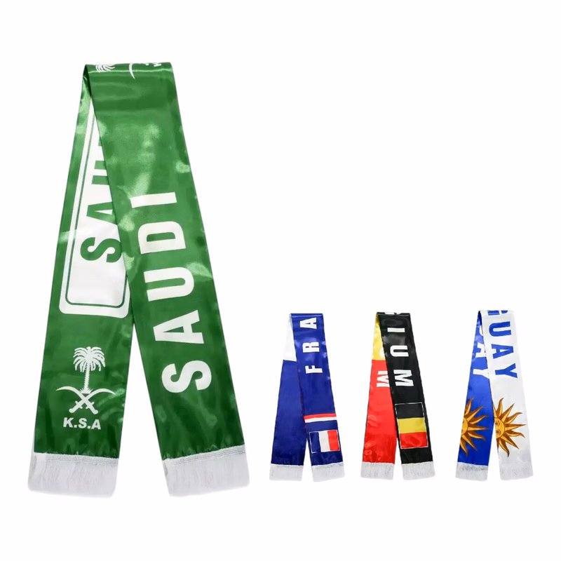 Personalized National Team Supporter Scarf