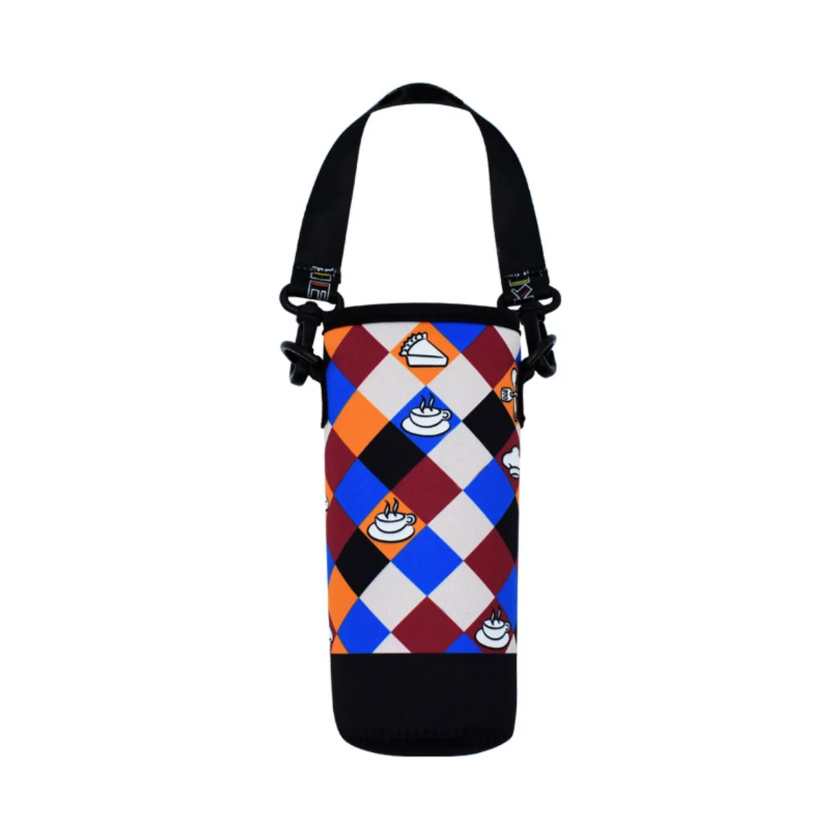 Neoprene Bottle Sleeve with Handle, 16.9 oz., custom koozie with logo imprint 1