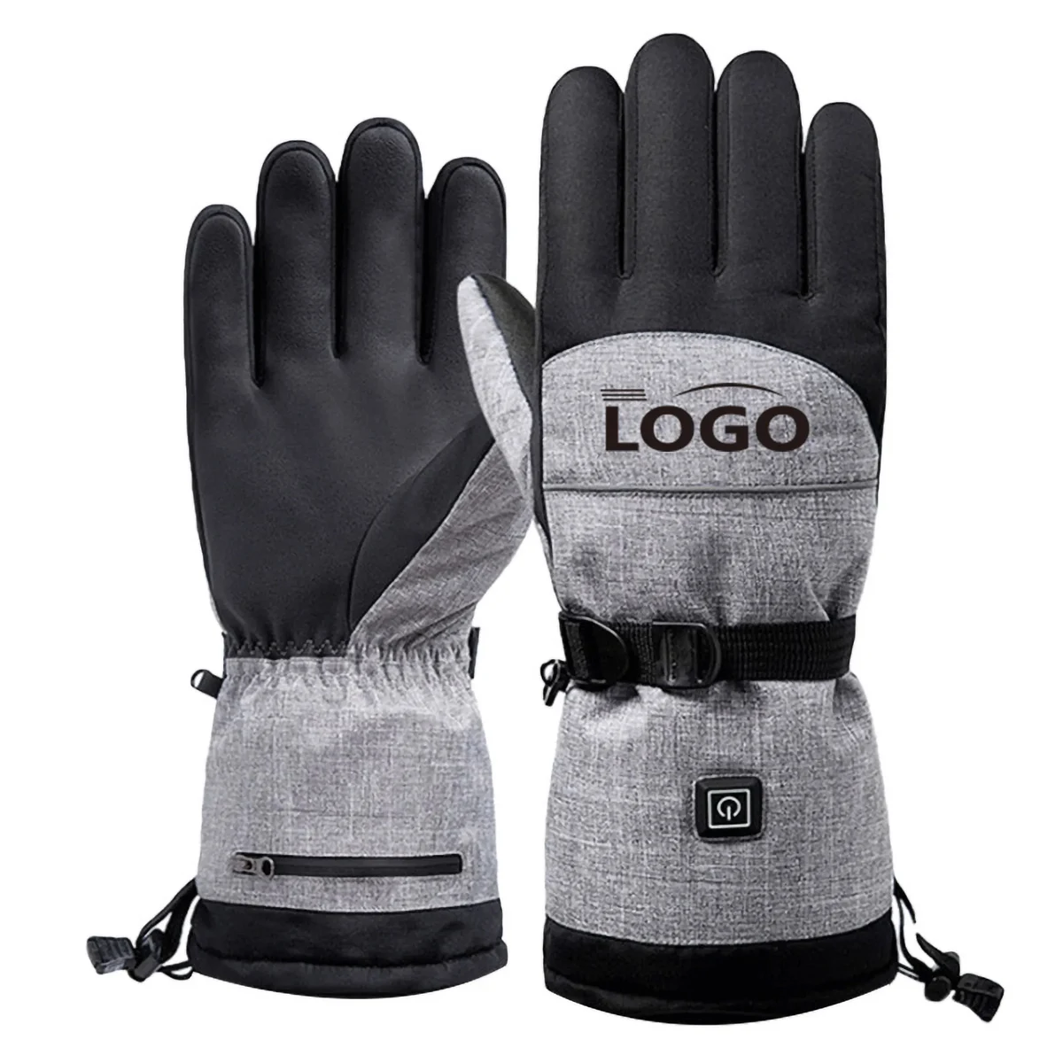 Rechargeable Heated Gloves Touchscreen Waterproof 1