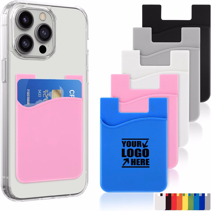 Single Layer Silicone Card Holder