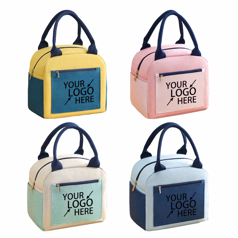 Oxford Fabric Lunch Tote with Foil Insulation