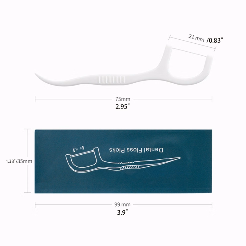 Individually Packaged With Disposable Floss Picks