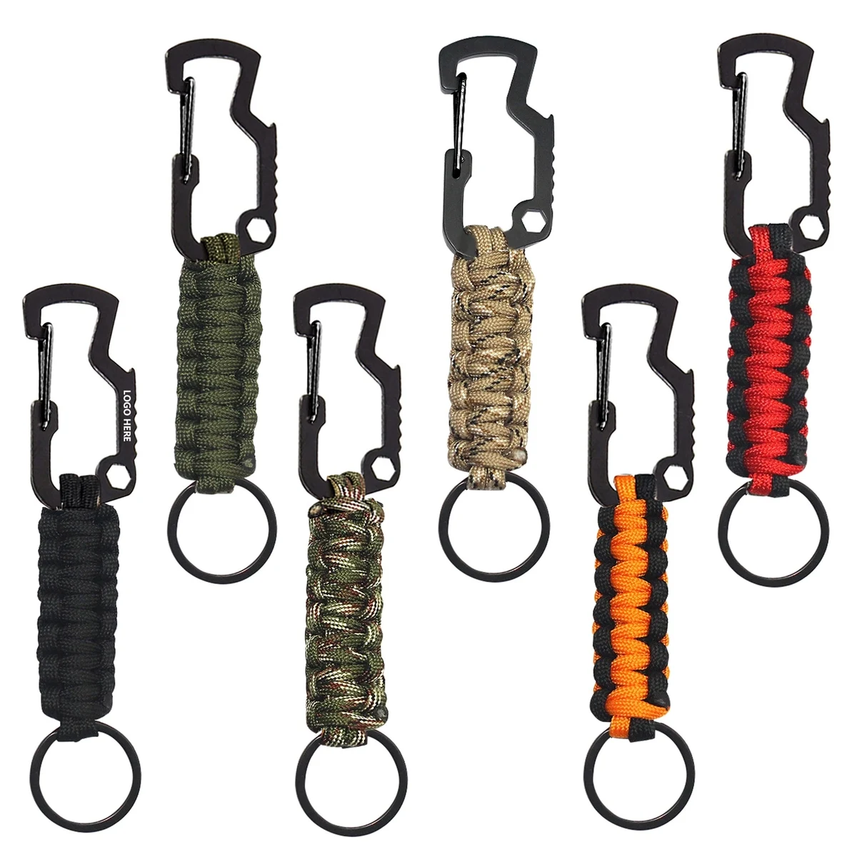 Bottle Opener Emergency Rope Keychain 1