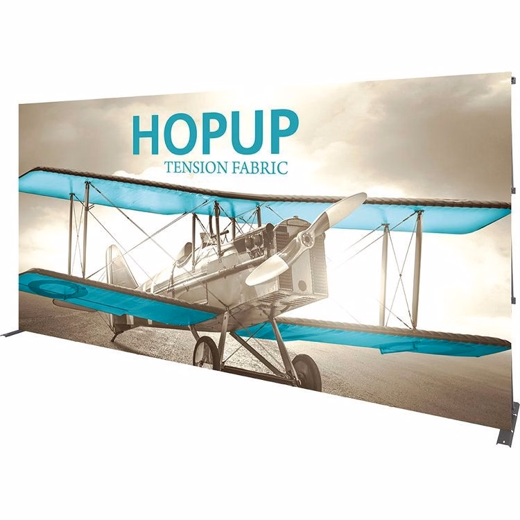 Hopup 15ft Full Height Straight Display Front Graphic
