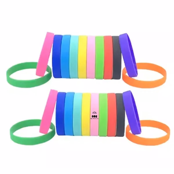 Customizable Silicone Wristband - Minimum Order Quantity 100