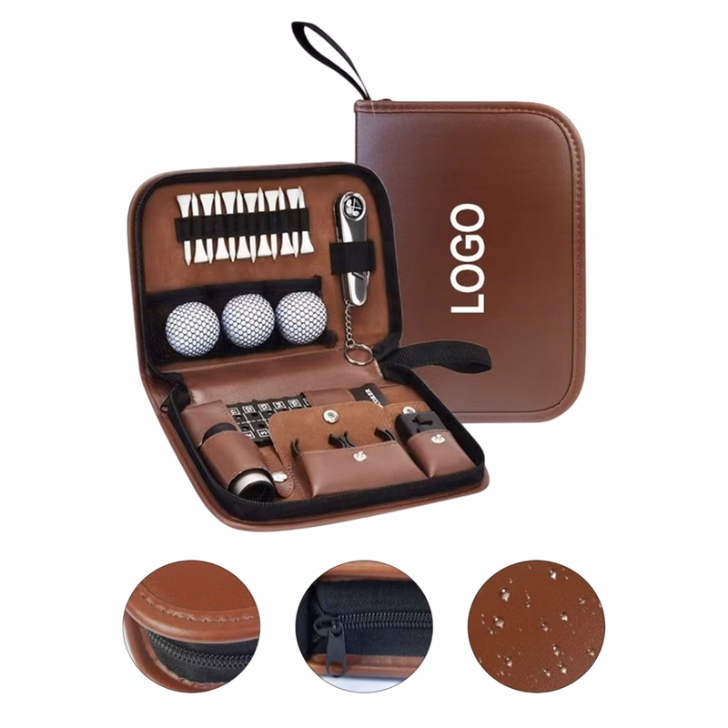 Zippered Golf Tool Kit With Carry Case