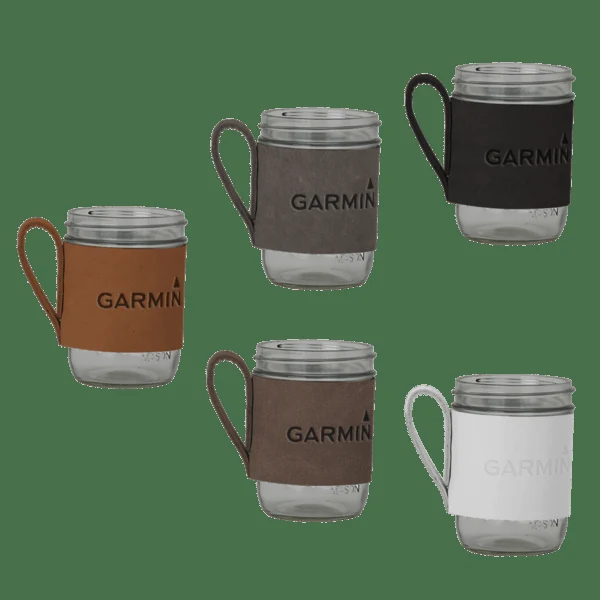 Brewster 16 oz. Wide Mason Jar & Sleeve 1