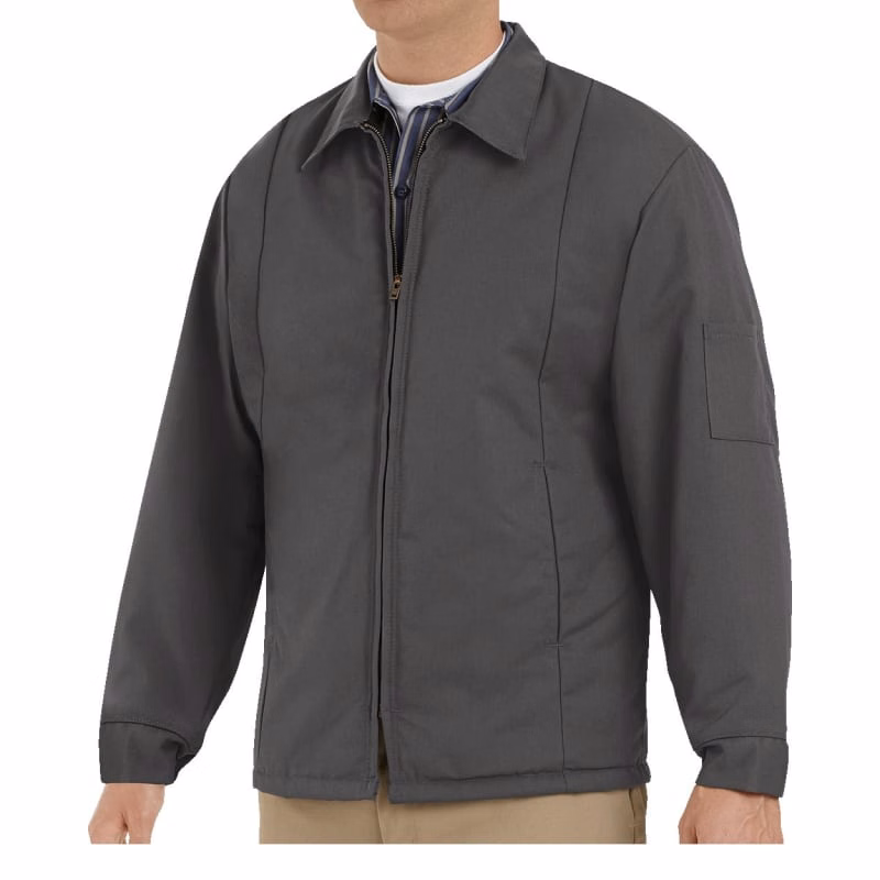 Red Kap Men's Tall Perma-Lined Panel Jacket - JT50T