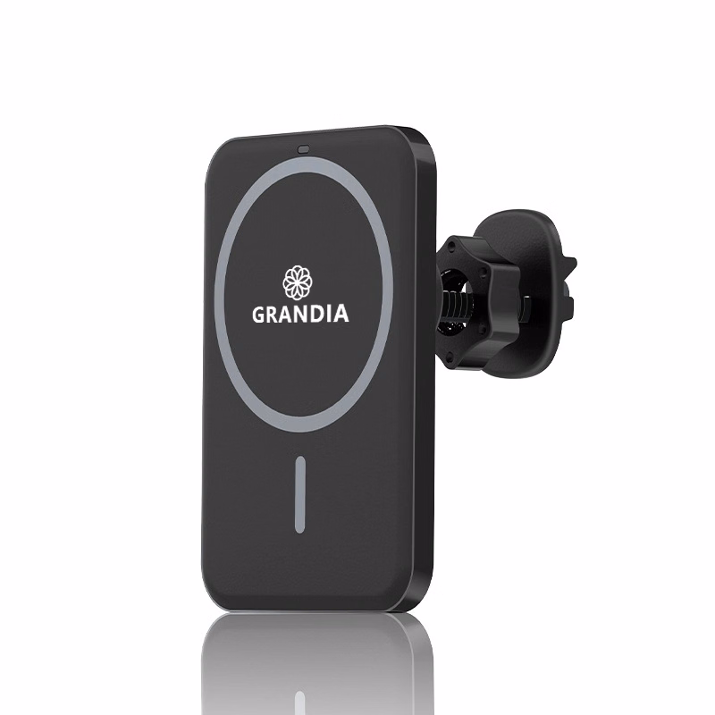 Magnetic Wireless Phone Holder Car Charger