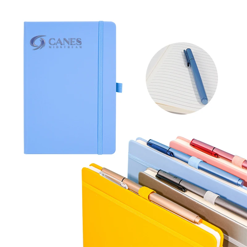 Magnetic Journal Notebook& Metal Pen Set 1