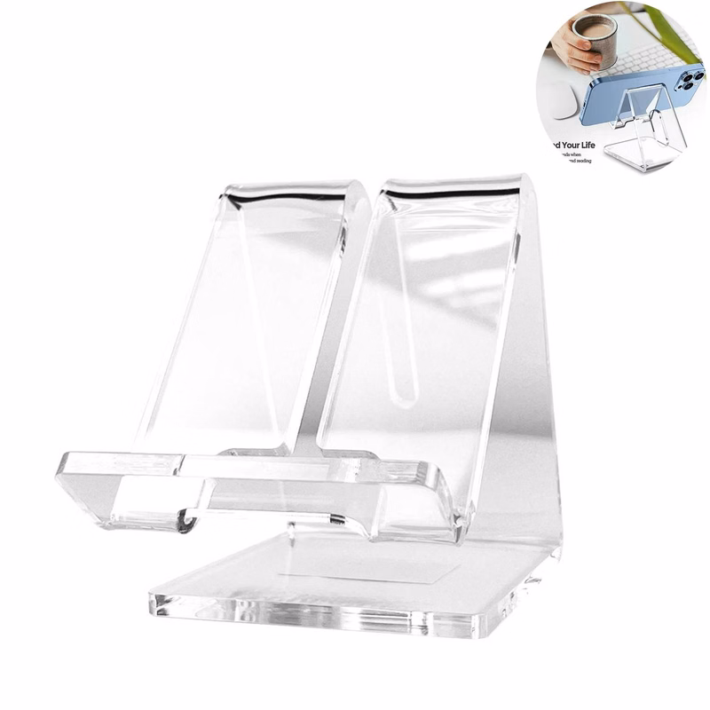Acrylic Clear Desktop Phone Holder