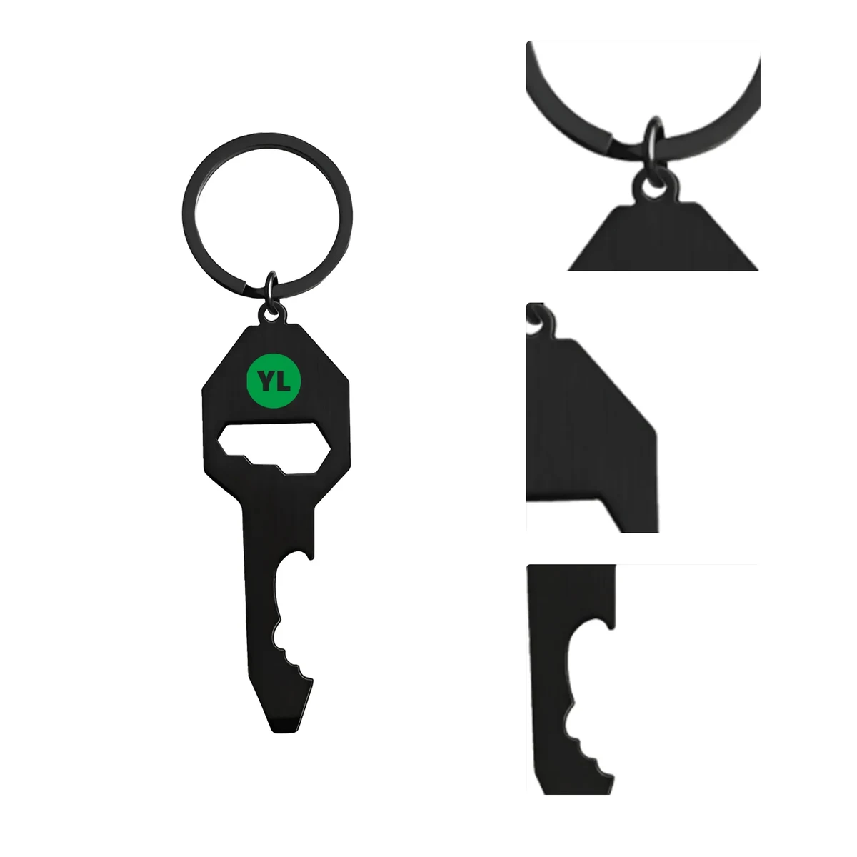 MOQ50 Metal Keychain Bottle Opener 1