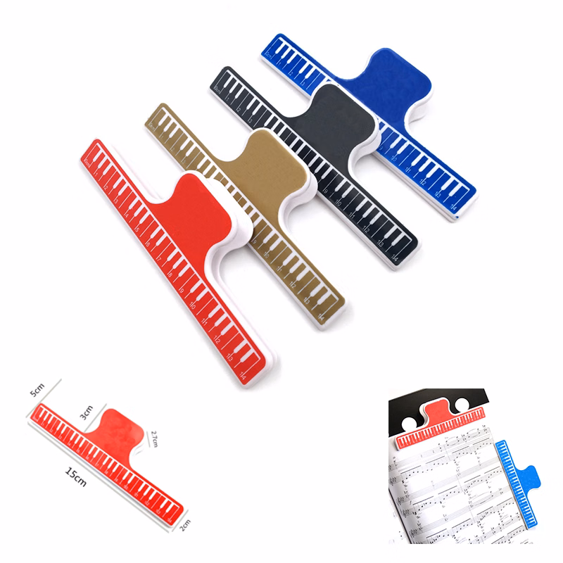 Plastic Music Score Fixed Clips