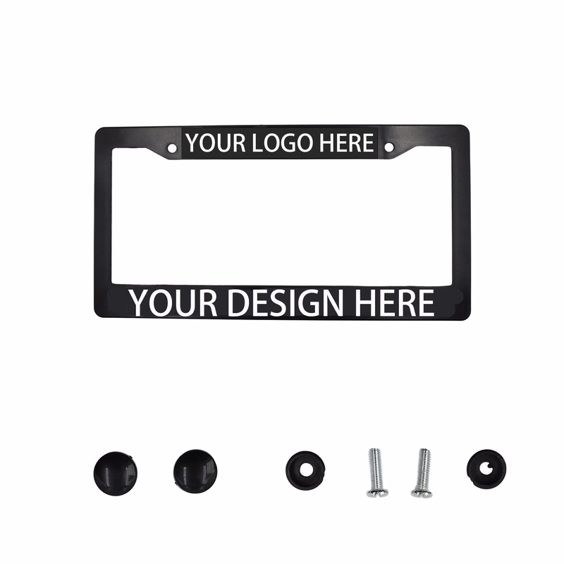 ABS Plastic License Plate Frame