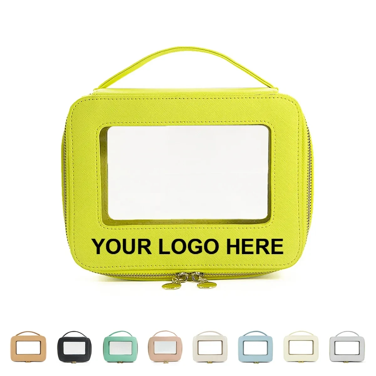 Clear Window Pvc Makeup Bag 1
