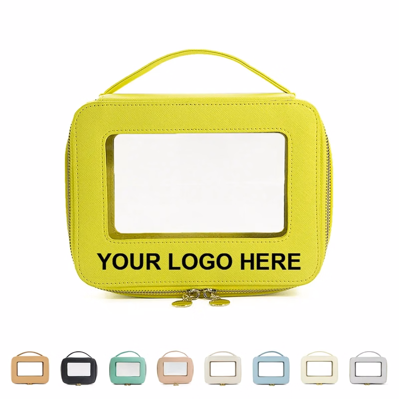 Clear Window Pvc Makeup Bag