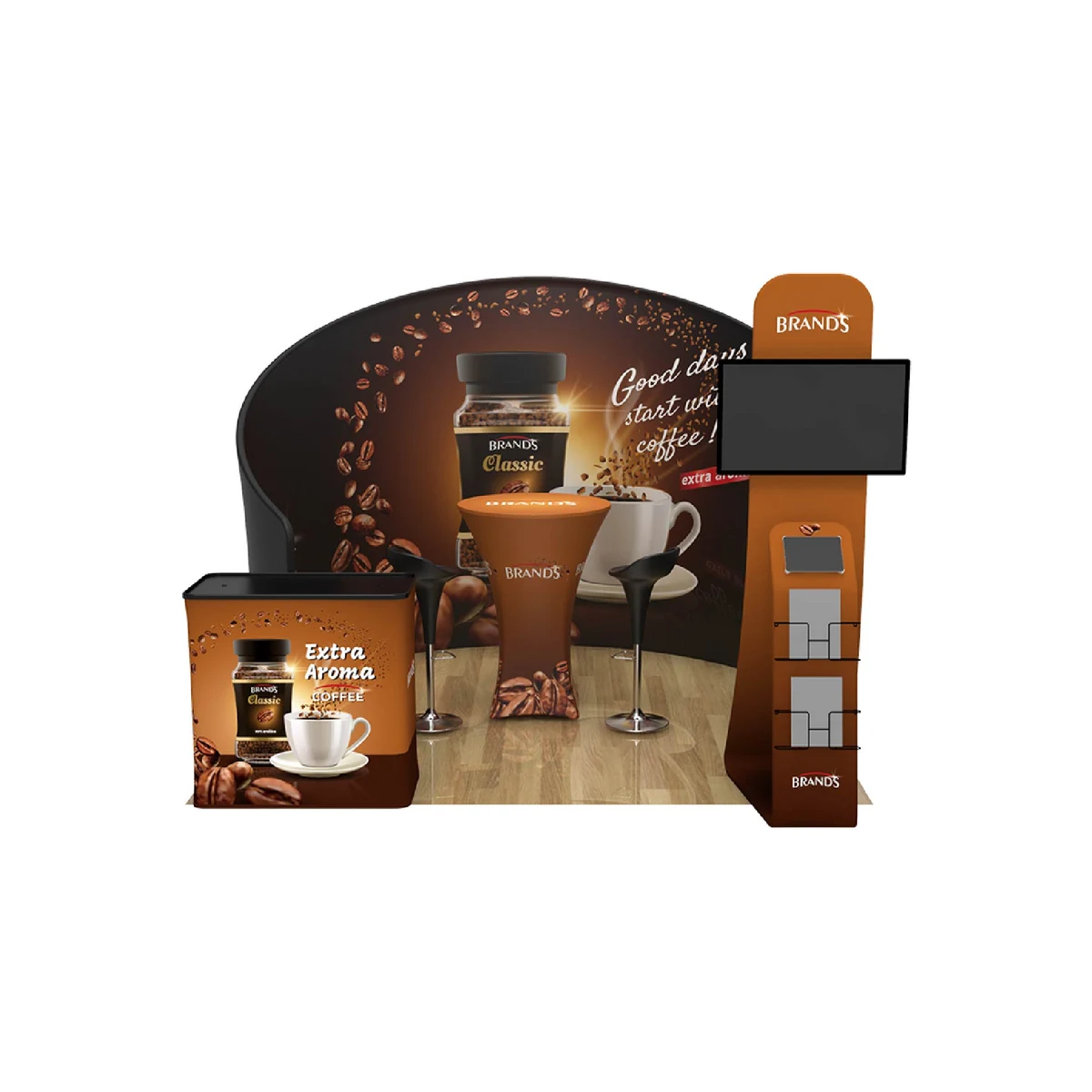 Custom Booth K No Hardware 10x10 1