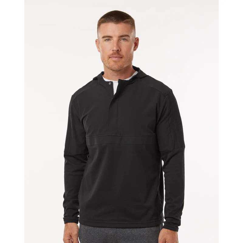 Adidas Men's Half-Zip Hooded Anorak - A607 1