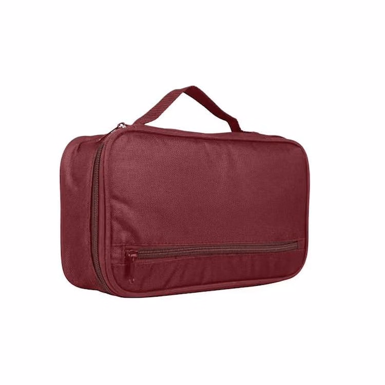 Toiletry Bags Maroon